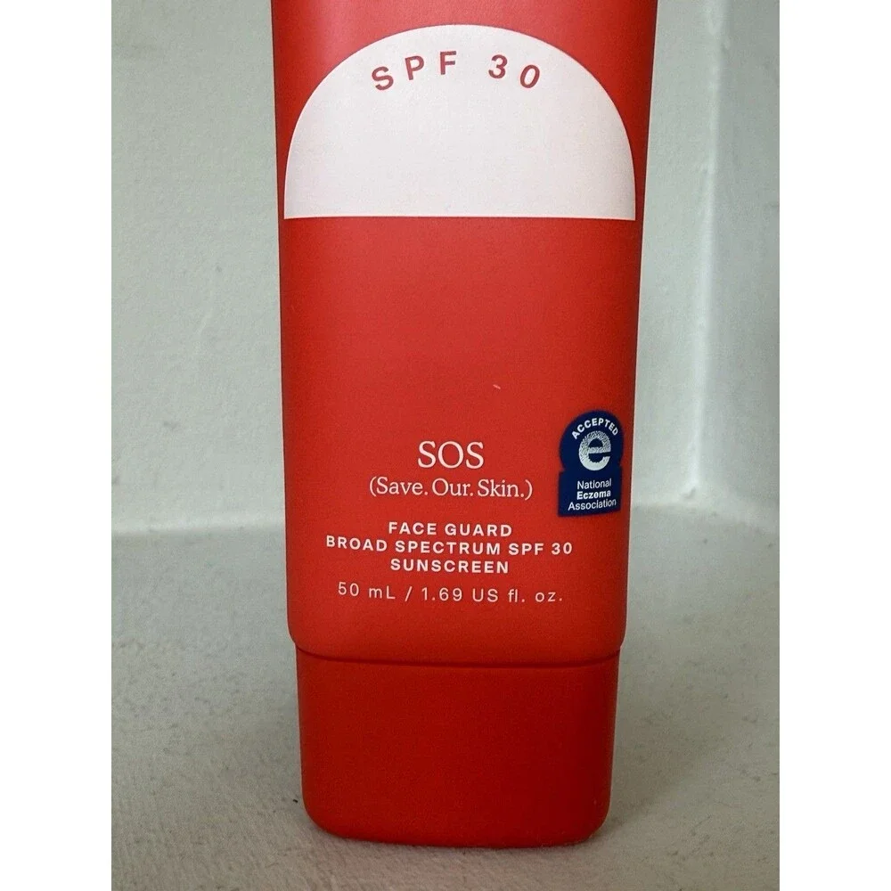 Tower 28 Beauty SOS Faceguard Broad Spectrum SPF30 Sunscreen 20mL TRAVEL SIZE